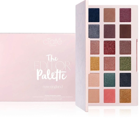 Best Makeup Brand, Pigment Eyeshadow Ciate London The Editor Palette New England - Picture 1 of 3